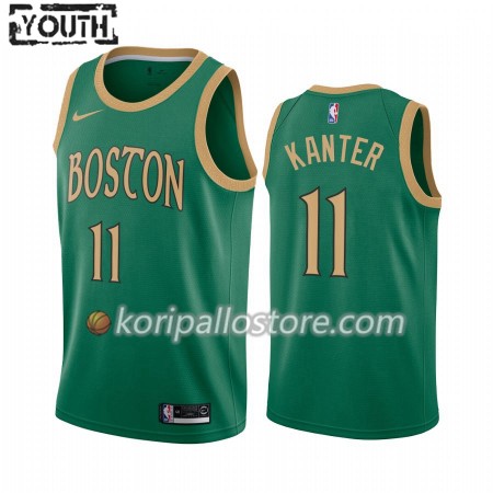 Boston Celtics Enes Kanter 11 Nike 2019-2020 City Edition Lasten Pelipaidat Swingman